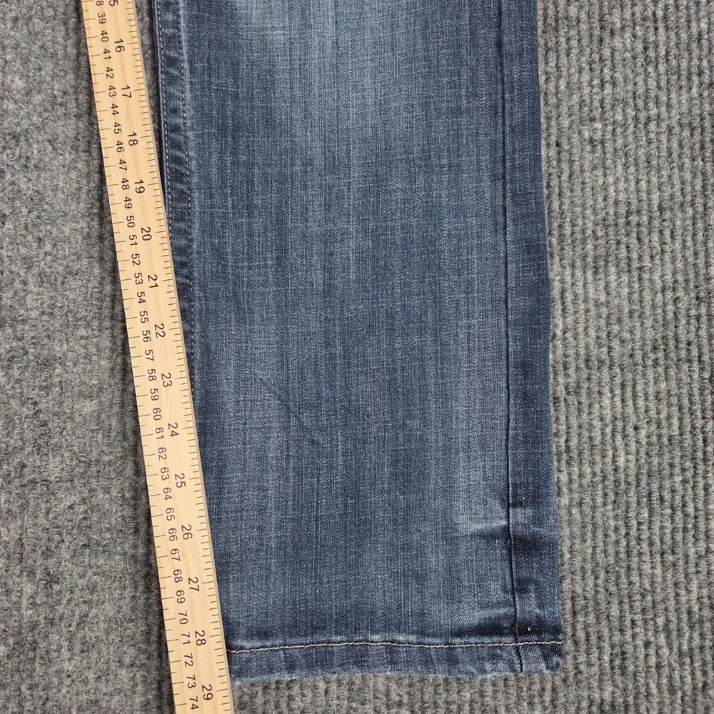 Wrangler Rock 47‎ Mens Slim Straight Medium Wash Jeans Blue MRS47RX 32x30